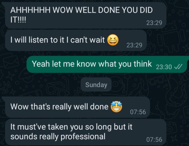 Things people have said to me about Dear Bad Thoughts